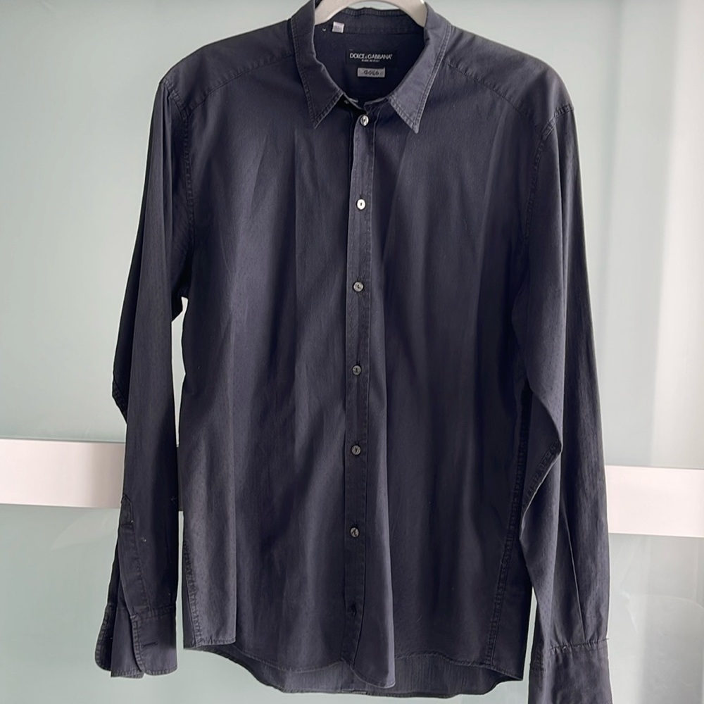 Dolce & Gabbana Men’s Button Down Shirt Size 16